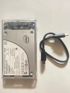 SSD Portable original INTEL 480gb langka