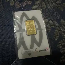 Jual mas logam mulia LM antam redmark terbaru certieye 5gram murah