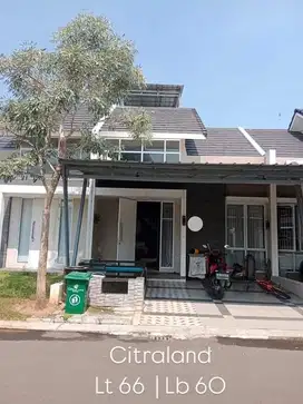 Dijual rumah semi furnish citraland
