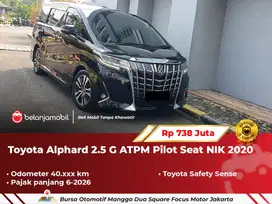 [ PAJAK PANJANG ] Toyota Alphard 2.5 G ATPM TSS Pilot Seat 2020/2021