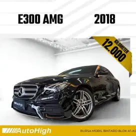 DP10% [Km12.000] E300 AMG 2018 Black Reg 2019 #AUTOHIGH