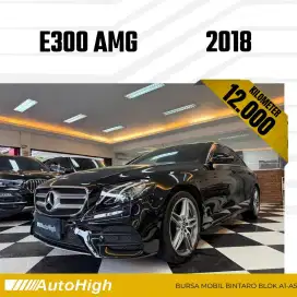 DP10% [Km12.000] E300 AMG 2018 Black / C300 Reg 2019 #AUTOHIGH