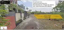 Dijual Tanah 2 Are lokasi Strategis Perumahan Wana Asri, Abianba