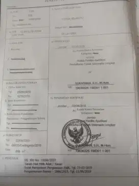 Di jual sebidang tanah yang ada bangunan nya di daerah Semboro Jember