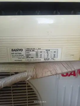 Ac sanyo1/2 pk sawangan pasir putih