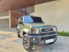 [KM 15 RIBU]SUZUKI JIMNY JB74 ALLGRIP HIJAU ARMY AT 2020 4x4 CBU JAPAN