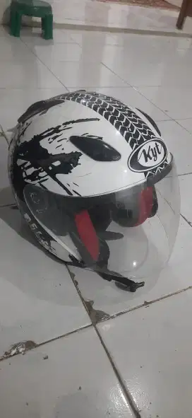 Helm half face dj marru