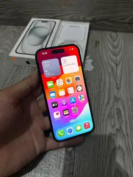 Iphone 15 Plus 128gb Black IBOX Garansi On Maret 2026