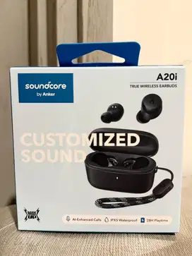 Original earbuds A20i by Anker belom pernah dipakai hadiah dari kantor