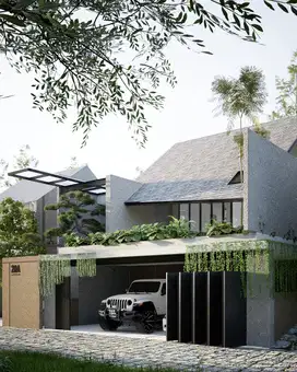 Rumah semarang kota mewah view keren jalan lebar