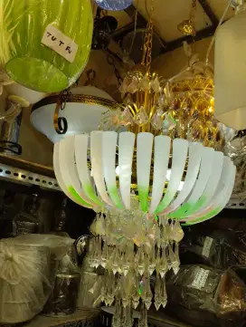 lampu gantung gading akrilik