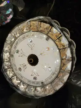 lampu plafon kristal led