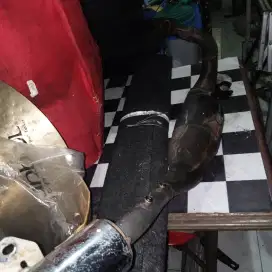 Knalpot motor ninja rr 2tak