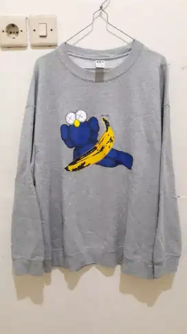 CREWNECK UNIQLO X KAWS X ANDY WARHOEL