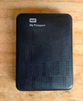 HDD 2TB WD My Passport Hardisk Eksternal USB 3.0 Original
