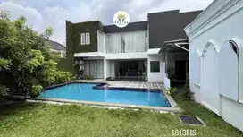 JUAL : Rumah Modern Minimalis Fully Furnished View Gunung Luas 780m2