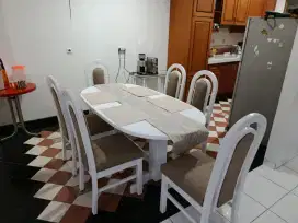 Service kursi makan ganti kain kursi