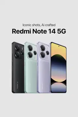 REDMI NOTE 14 5G 16/256 GB BANTING HARGA!!!