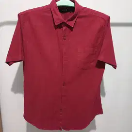 Kemeja pria lengan pendek size L