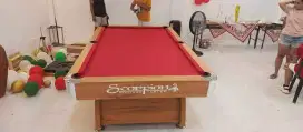 Billiard Ukuran 7 Feet Full sets Replika Scorpions
