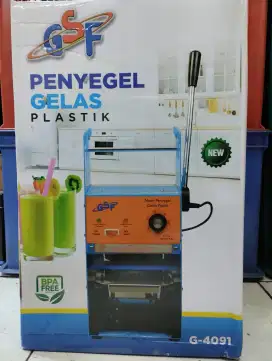cup sealer gsf / press plastik minuman