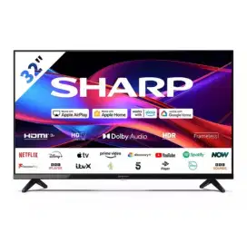 TV SHARP GOOGLE TV 32 INCI TERBARU BERSEGEL PABRIK DAN BERGARANSI