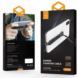 McDodo CA-4891 Gaming Lighting Cable Charge Hitam