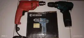 BOR LISTRIK MAILTANK 10mm + BOR BATRAI ECOSEN