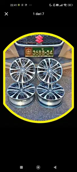velg ertiga 2023 OEM