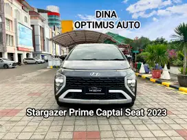 Hyundai Stargazer Prime Captain Seat 2023 AT, Low Km, Pajak Panjang