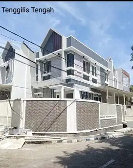 Dijual Rumah Baru Gress Tenggilis Tengah Scandinavian Gress 2 Lantai