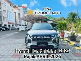 Hyundai Creta Prime 2022 AT 1.5, Pajak Panjang, Low Km