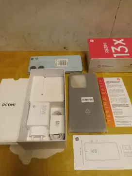 Redmi 13x Ram 8/128 baru buka dus