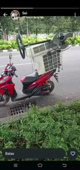 Menerima jual beli ac bekas borong atau satuan