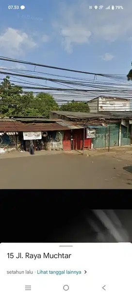 di jual tanah plus kios  di jln utama  SHM angkot 24 jam