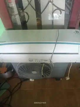 Ac Panasonic 1/2 pk full Gas R32 pasir putih