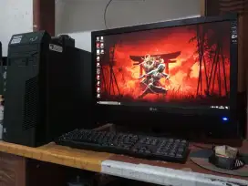 Pc editing lenovo (intel core i5 + ram 8gb + monitor 24 inch)