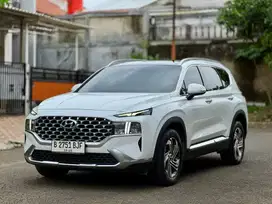 SANTA FE 2.2 D PRIME DIESEL AT 2023 PUTIH FAVORIT DP MURAH MULAI 25JT