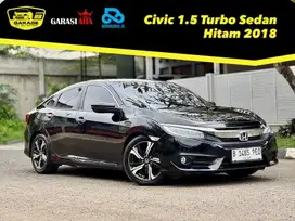 TDP 7Jt | Honda Civic 1.5 Turbo Sedan Hitam 2018
