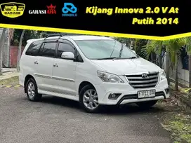 Toyota Kijang Innova 2.0 V At Putih 2014. Innova Tipe Tertinggi