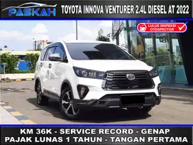 Km=36k PAJAK=MEi-2026 Bunga=4,5% Innova Venturer diesel 2022 solar