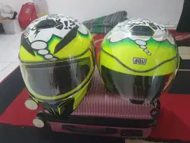 JUAL CEPAT HELM AGV K3SV & AGV FLUID ORIGINAL