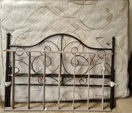 Ranjang besi Florence + Springbed Maggio Plushtop 160 x 200