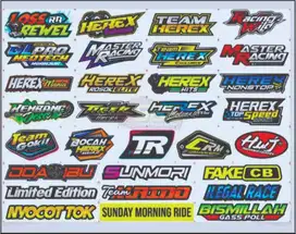 Bikin stiker Custom