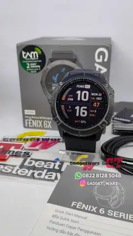 Garmin fenix 6x sapphire - fullset mulus