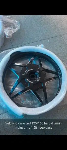 velg vnd vario 125/150, kondisi baru