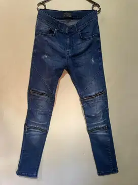 Zara man biker jeans