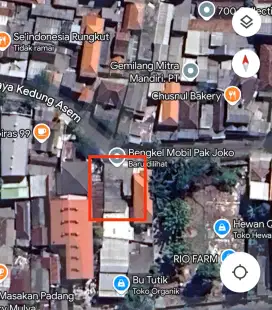 DIJUAL RUMAH DAN TANAH STRATEGIS UNTUK USAHA