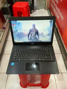 Laptop Acer One Z1402 celeron ram 4gb hdd 500gb harga nett!!