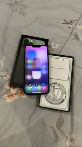 Dijual Iphone 13 Pro 256GB Alphine Green Lengkap Terdaftar